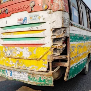 ফিটনেসবিহীন বাস বন্ধ শুধুই ঘোষণা!