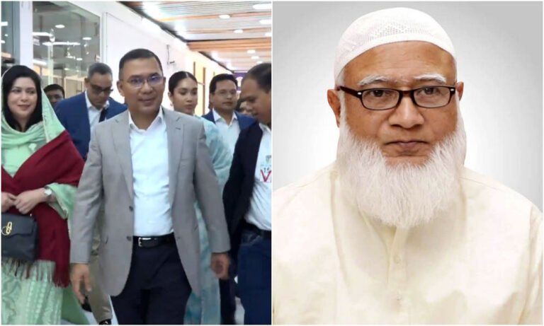 তারেক রহমানকে স্বাগত জানিয়ে জামায়াত আমিরের পোস্ট