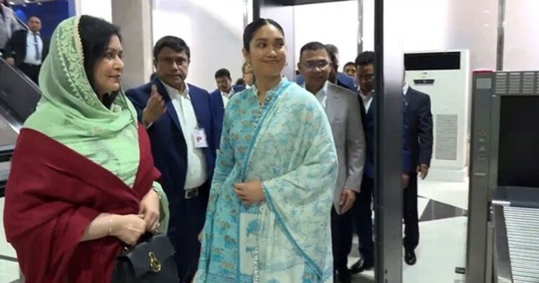 বাসায় পৌঁছেছেন ডা. জুবাইদা ও জাইমা রহমান