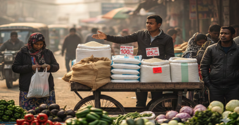 চিনির দাম কেজিতে বাড়ল ১০ টাকা, নাজিরশাইল চালও চড়া
