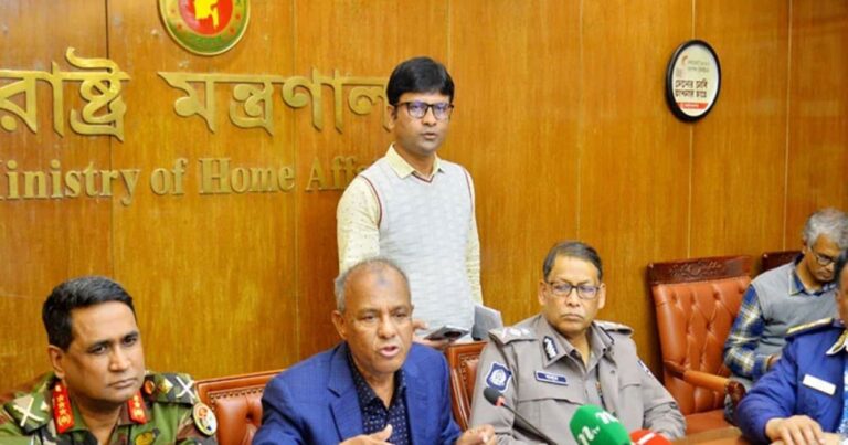 নির্বাচন উপলক্ষে আইনশৃঙ্খলা সমন্বয় সেল গঠিত হবে: স্বরাষ্ট্র উপদেষ্টা