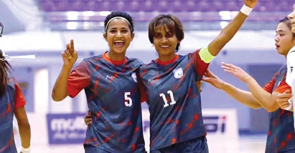 পাকিস্তানকে ৯-১ গোলে উড়িয়ে দিয়েছে বাংলাদেশ