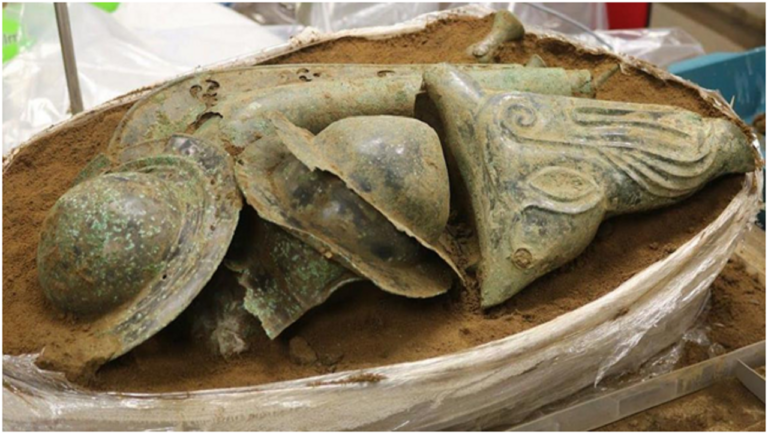 যুক্তরাজ্যের নরফোকে লৌহযুগের বিরল যুদ্ধবাদ্য ও শূকরের প্রতীক আবিষ্কার