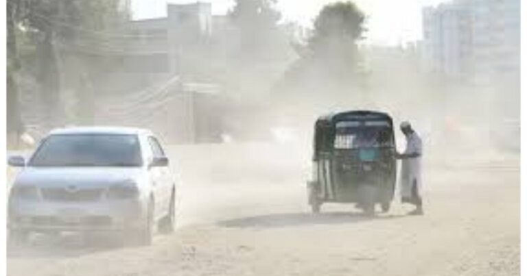 ছুটির দিনেও ঢাকার বাতাস খুব অস্বাস্থ্যকর