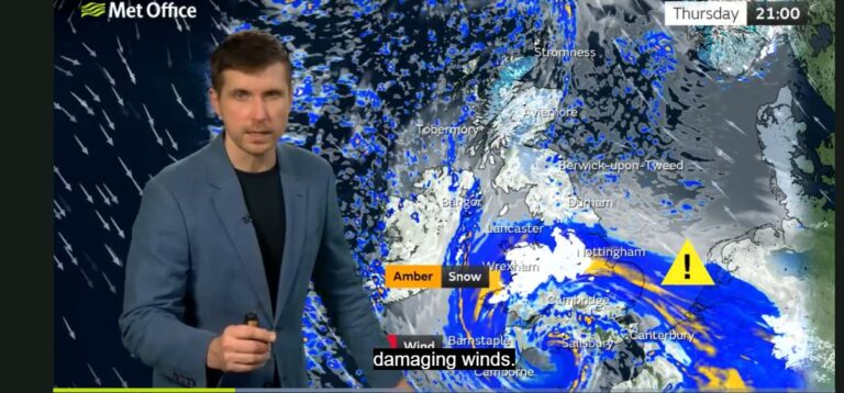 ঝড় গোরেটির আগমনে যুক্তরাজ্যে ভয়াবহ আবহাওয়ার সতর্কতা জারি