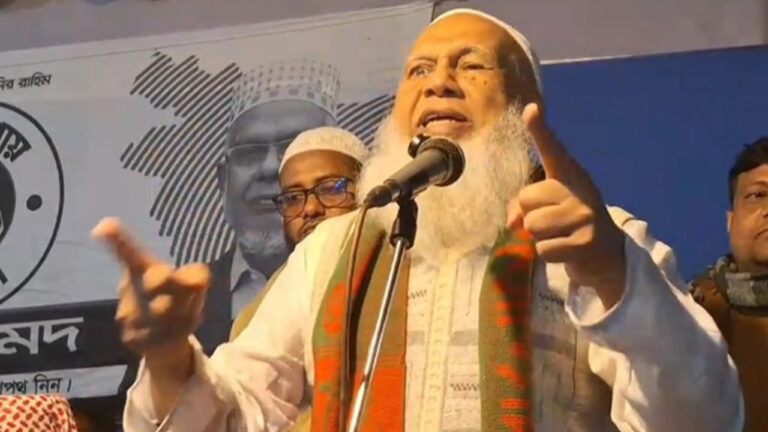 কোরআন যদি চান অবশ্যই জামায়াতকে চাইতে হবে, ৮০ ভাগ মুসলমানের দেশে কোনো বিধর্মী সংসদে যেতে পারবে না