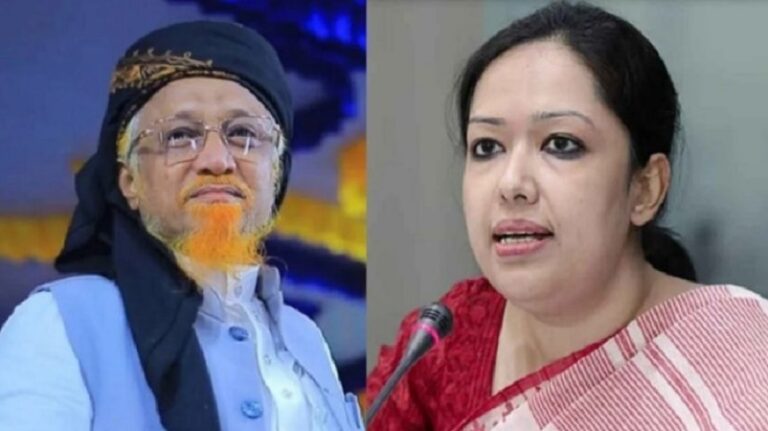 জমিয়তের জুনায়েদের খেজুর গাছের সঙ্গে হাঁস নিয়ে লড়বেন রুমিন ফারহানা