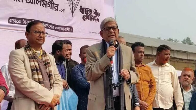 আমি বাপ-দাদার জমি বিক্রি করে রাজনীতি করি: মির্জা ফখরুল