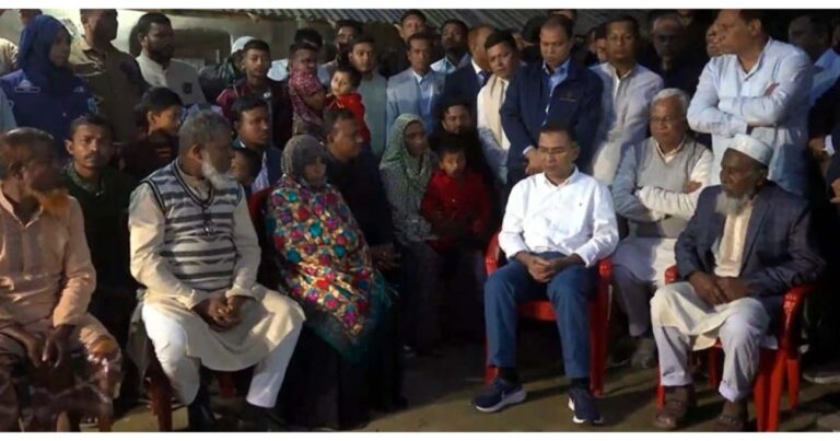 তারেক রহমানের কাছে বিচার চেয়েছেন আবু সাঈদের বাবা