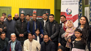 স্কটিশ বাংলাদেশি কমিউনিটির আয়োজনে মুগ্ধ এমপি ফয়ছল চৌধুরী