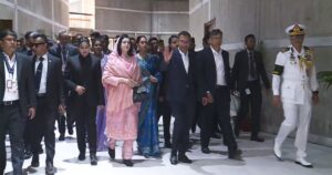 শপথ নিতে তারেক রহমানের সংসদে প্রবেশ 