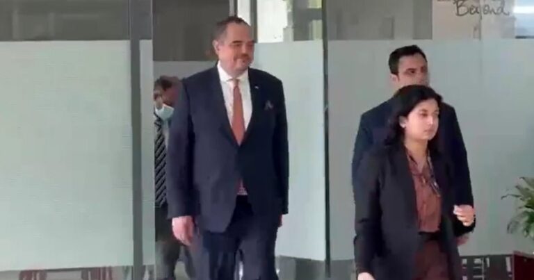 পররাষ্ট্র মন্ত্রণালয়ে মার্কিন রাষ্ট্রদূত 