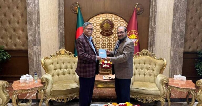 রাষ্ট্রপতির সঙ্গে আমান আযমীর সাক্ষাৎ