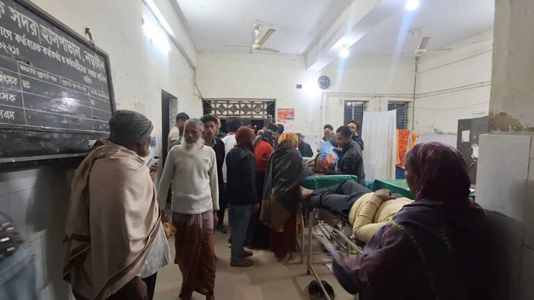 নড়াইলে বিএনপি ও বিদ্রোহী প্রার্থীর সমর্থকদের রক্তক্ষয়ী সংঘর্ষ, আহত ৭