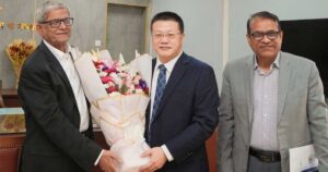 স্থানীয় সরকার মন্ত্রীর সঙ্গে চীনের রাষ্ট্রদূতের সাক্ষাৎ