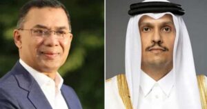 তারেক রহমানকে কাতারের প্রধানমন্ত্রীর অভিনন্দন