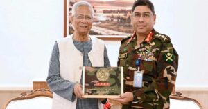 প্রধান উপদেষ্টার সঙ্গে সেনাপ্রধানের বিদায়ী সাক্ষাৎ