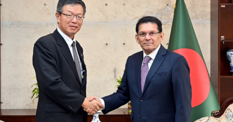 পররাষ্ট্রমন্ত্রীর সঙ্গে জাপানের রাষ্ট্রদূতের সৌজন্য সাক্ষাত