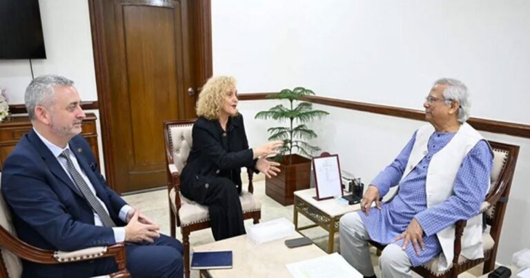 ইইউর সঙ্গে দ্রুত মুক্ত বাণিজ্য চুক্তি আলোচনা শুরুর আহ্বান প্রধান উপদেষ্টার