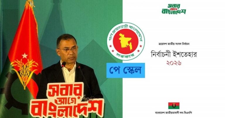 ক্ষমতায় এলে পে স্কেল বাস্তবায়নের ঘোষণা বিএনপির!