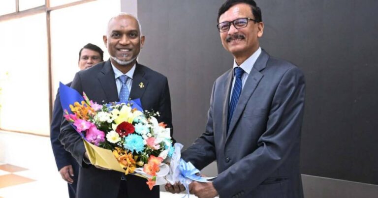 ঢাকায় মালদ্বীপের প্রেসিডেন্ট ড. মোহাম্মদ মুইজ্জু