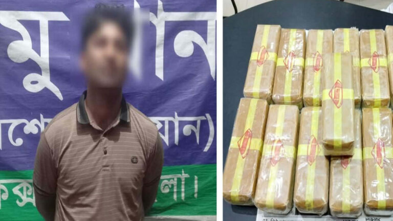 ট্রাক ধাওয়া করে মিলল কোটির টাকারও বেশি ইয়াবা