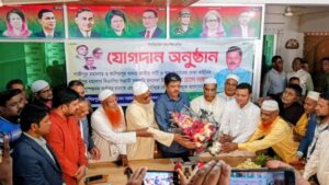 জাপা ছেড়ে কয়েক’শ নেতাকর্মীর বিএনপিতে যোগদান