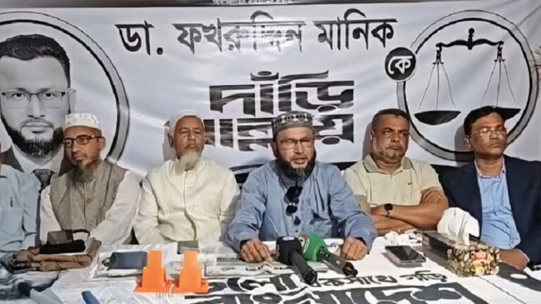 জামায়াত প্রার্থীর বাসায় পুলিশের অভিযান, ওসি প্রত্যাহারের দাবি