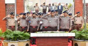 রাজারবাগ পুলিশ স্মৃতিসৌধে নবনিযুক্ত আইজিপির শ্রদ্ধা