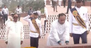 জাতীয় স্মৃতিসৌধে স্পিকার ও ডেপুটি স্পিকারের শ্রদ্ধা