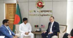 ঢাকায় নিযুক্ত মার্কিন রাষ্ট্রদূতের সঙ্গে কৃষিমন্ত্রীর সাক্ষাৎ