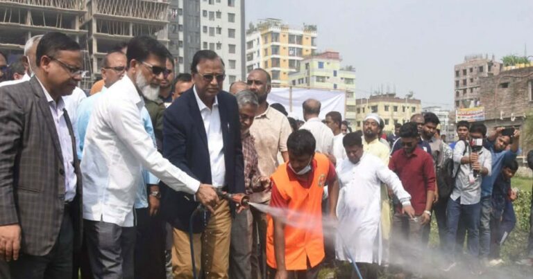 মশক নিধনে ডিএসসিসির মাসব্যাপী বিশেষ ক্রাশ প্রোগ্রাম শুরু