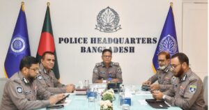 চাঁদাবাজির বিরুদ্ধে জিরো টলারেন্স ঘোষণা আইজিপির