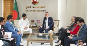 কৃষিমন্ত্রীর সঙ্গে মার্কিন রাষ্ট্রদূতের সাক্ষাৎ