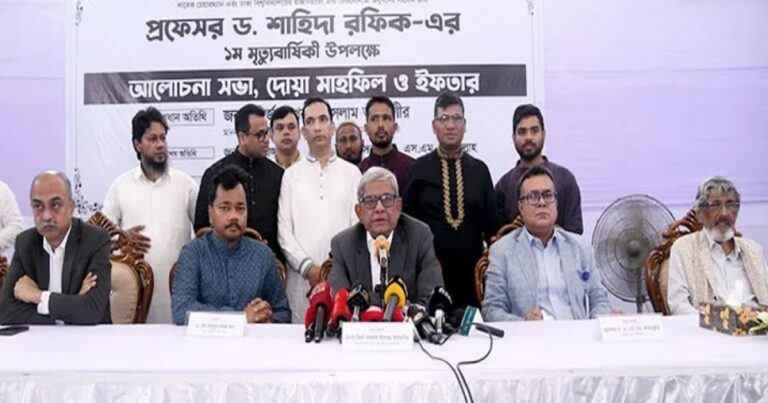 একটি স্বাধীন দেশের রাষ্ট্রপ্রধানকে হত্যা মানবতার জন্য হুমকি: মির্জা ফখরুল