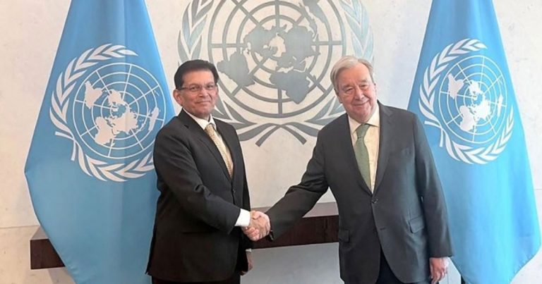 বাংলাদেশের প্রতি সমর্থন জাতিসংঘ মহাসচিবের