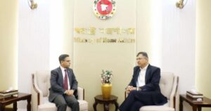 স্বরাষ্ট্রমন্ত্রীর সঙ্গে ভারতের হাইকমিশনারের বৈঠক