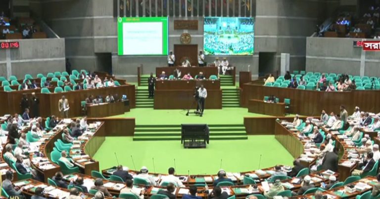 অন্তর্বর্তী সরকারের ১৩৩ অধ্যাদেশ নিয়ে বিশেষ কমিটির প্রতিবেদন সংসদে