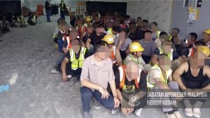 মালয়েশিয়ার কেদাহে নির্মাণ সাইটে অভিযান: বাংলাদেশিসহ ১১৯ অভিবাসী আটক