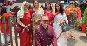 প্রথম পহেলা বৈশাখ উদযাপনে মুগ্ধ মার্কিন রাষ্ট্রদূত