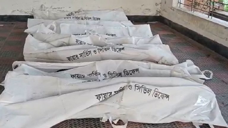 কুমিল্লায় চালবোঝাই ট্রাক নিয়ন্ত্রণ হারিয়ে খাদে, নিহত ৭