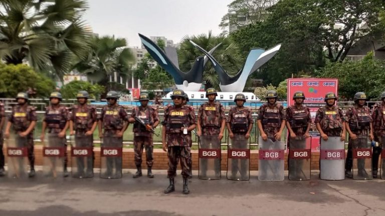 বাংলা নববর্ষ উদযাপন উপলক্ষে রাজধানীতে ২০ প্লাটুন বিজিবি মোতায়েন