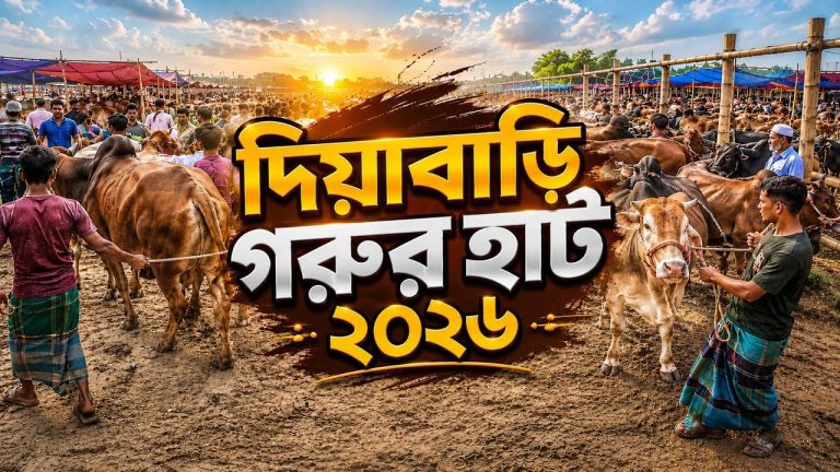 দিয়াবাড়ি হাটে মাইকিং করে চাঁদাবাজি, লক্ষ্য ২০-২৫ কোটি