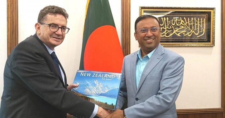 ওষুধ ও পর্যটনসহ ৪ খাতে বাংলাদেশের সঙ্গী হতে চায় নিউজিল্যান্ড
