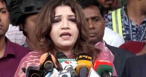 যেকোন প্রয়োজনে আমরা পাশে আছি: প্রতিমন্ত্রী শামা ওবায়েদ
