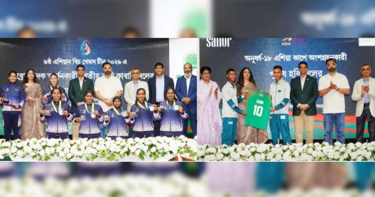 হকি-কাবাডির মেয়েদের মাঝে জাইমা রহমান