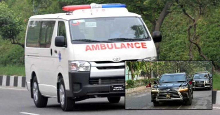 ব্যস্ত সড়কে বহর থামিয়ে অ্যাম্বুল্যান্সকে পথ করে দিলেন প্রধানমন্ত্রী