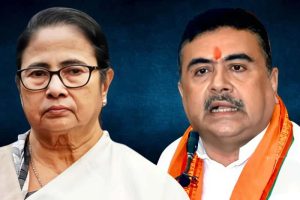 এগোচ্ছেন মমতা, পেছাচ্ছেন শুভেন্দু