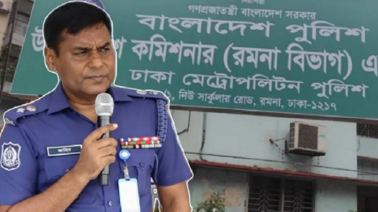 নির্বাচনের সময় ৭৪ লাখ টাকাসহ জামায়াত নেতাকে আটক করা সেই এসপি এবার রমনার ডিসি