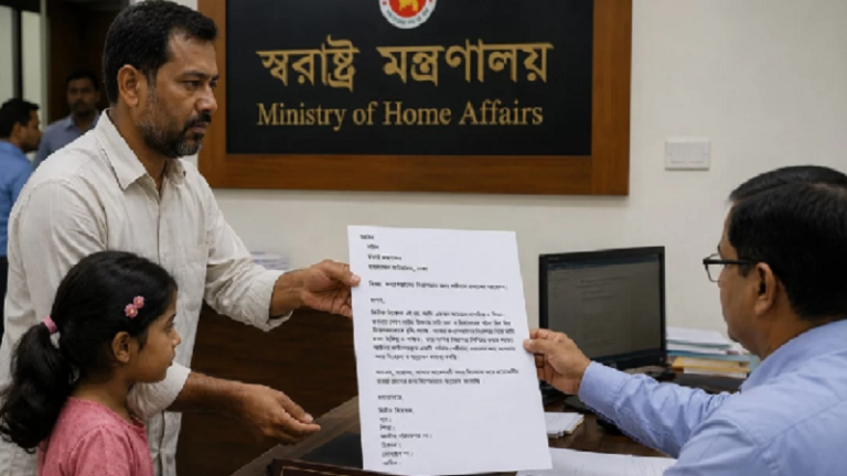 কন্যাসন্তানের নিরাপত্তায় স্বরাষ্ট্র মন্ত্রণালয়ে শটগান চেয়ে বাবার আবেদন